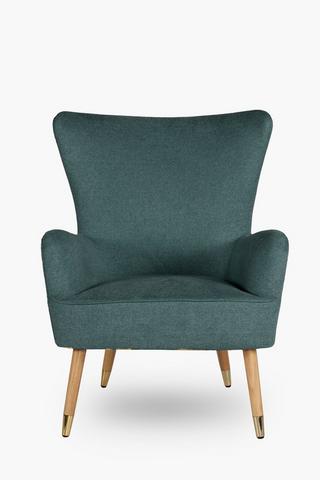 Noble Wingback Textured Chair