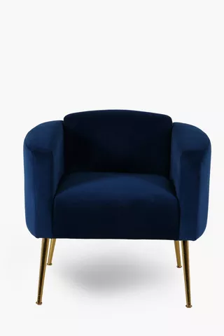 Camilla Velvet Tub Chair