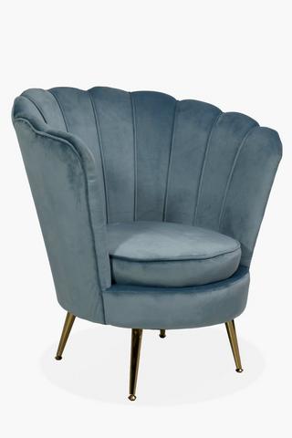 Scalloped Armchair
