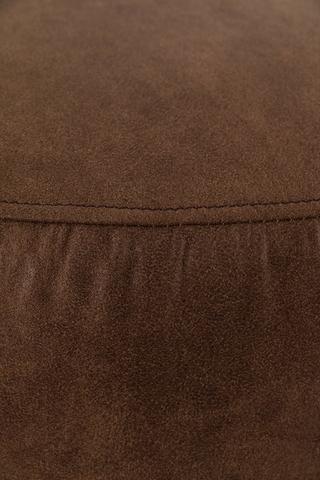 Round Pu Ottoman