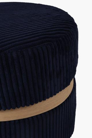 Corduroy Ottoman
