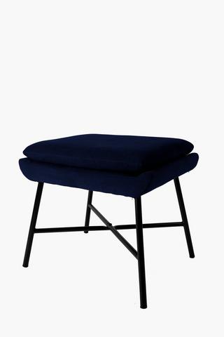Chenille Foot Stool