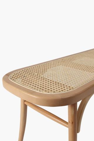 Rattan Bench