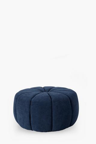 Pumpkin Shaped Ottoman