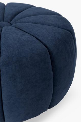 Pumpkin Shaped Ottoman