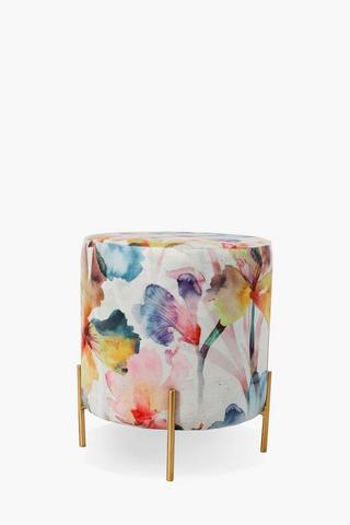 Toledo Floral Stool