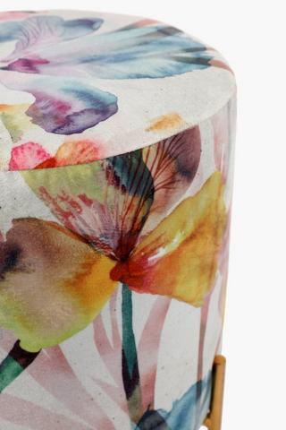 Toledo Floral Stool