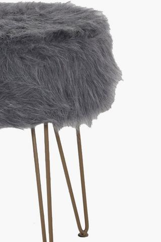 Atomic Fur Stool
