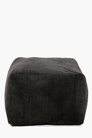 Square Corduroy Pouffe