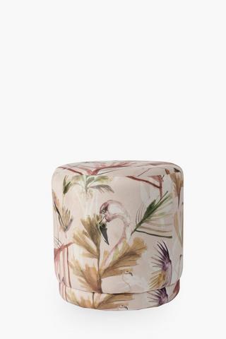 Colab Victoria Verbaan Round Ottoman