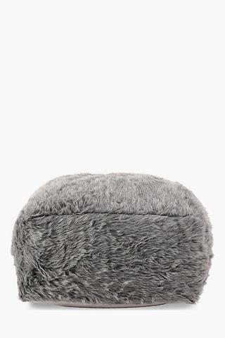 Faux Fur Pouffe