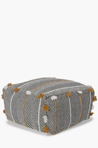 Tassel Pouffe