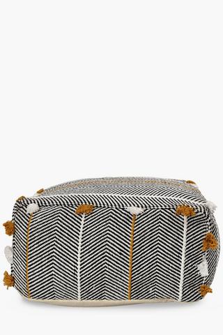 Tassel Pouffe