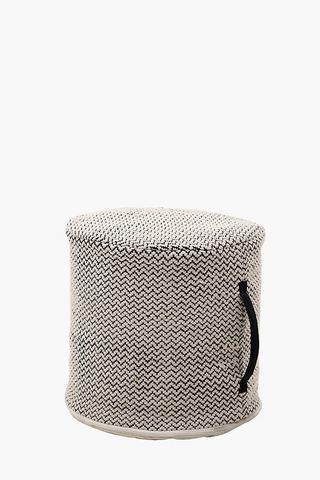 Geometric Pouffe 60x60cm