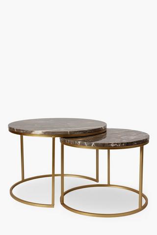 Marble Nested Coffee Table