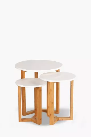 Oslo Nested Split Leg Side Tables