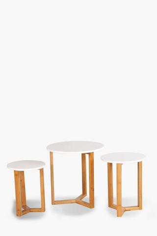 Oslo Nested Split Leg Side Tables