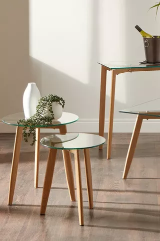 Wishbone Nested Side Tables