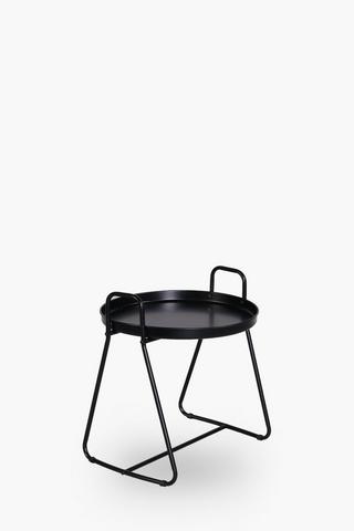 Round Metal Side Table