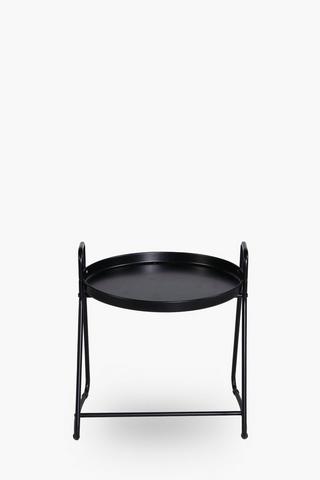 Round Metal Side Table