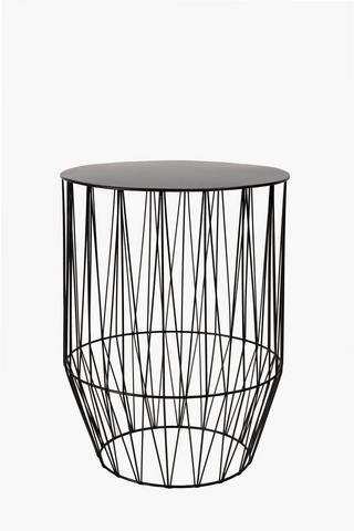 Wire Side Table