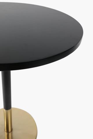 Marble Veneer Side Table