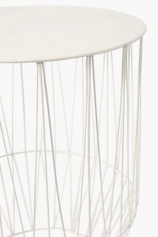 Wire Side Table