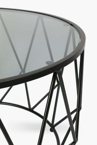 Geo Wire Side Table