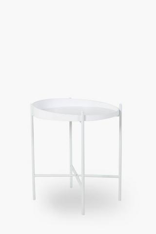 Union Side Tables - White Marble