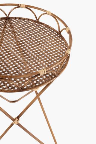 Woven Metal Nested Side Tables