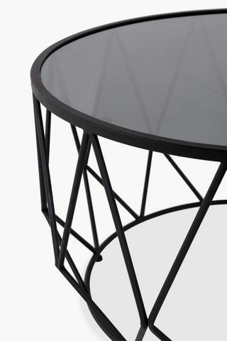 Geometric Wire Coffee Table