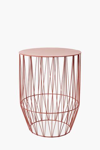 Wire Side Table