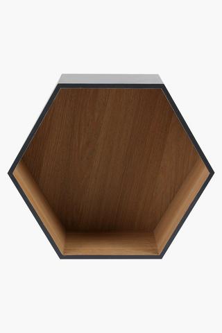 Honeycomb Wall Shelf