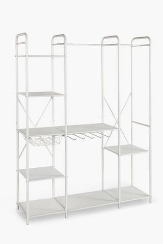 Metro Wardrobe Shelving Unit