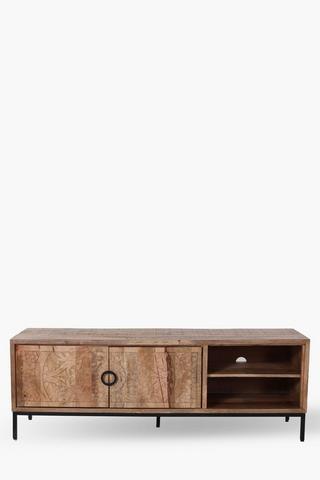 Carved Timber Plasma Unit