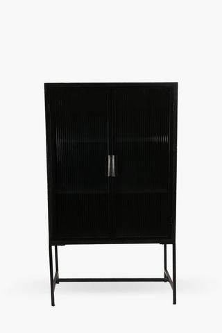 Fluted Glass Display Unit