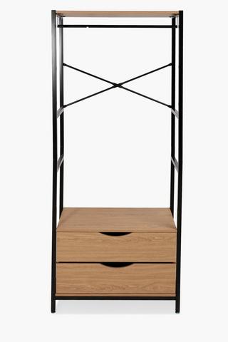 Sonoma 2 Drawer Clothes Rack