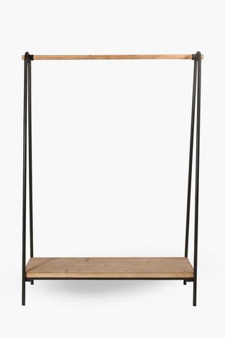 Sawyer Clothing Rail, 110x40x152 cm