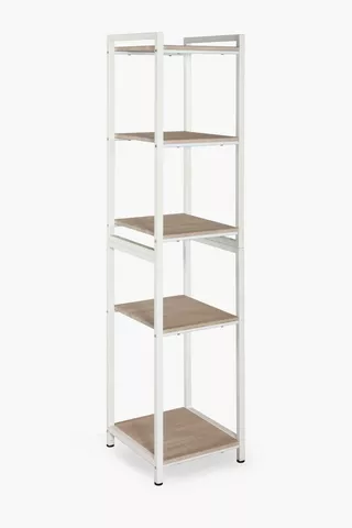 Urban Wardrobe Shelf Unit, 45x45x180 cm