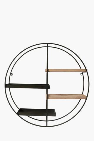Alexia Rnd Floating Shelf 80cm