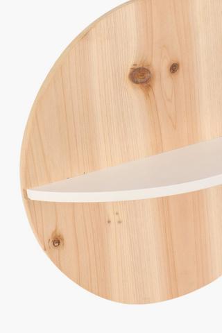 Round Pack Wall Shelves