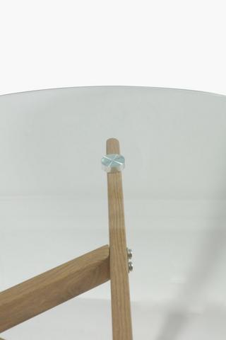 Wishbone 4 Seater Dining Table,100x75 cm
