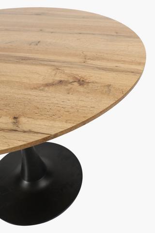 Sawyer 4 Seater Round Dining Table