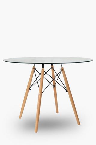 Retro Round Dining Table