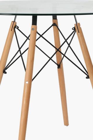 Retro Round Dining Table