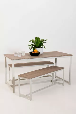 Table and Bench Set, Large