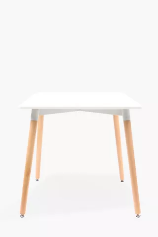 Square Dining Table, 100x100x72 cm.
