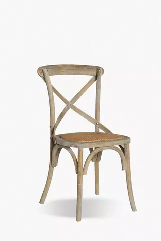 Birch Wood Cross Chair