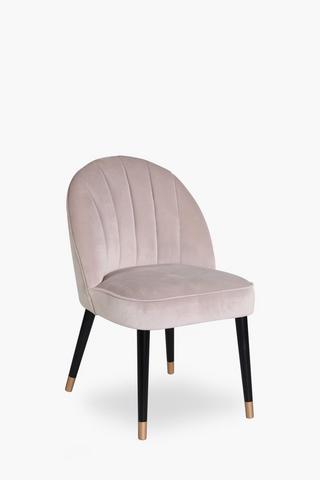 Clam Velvet Dining Chair