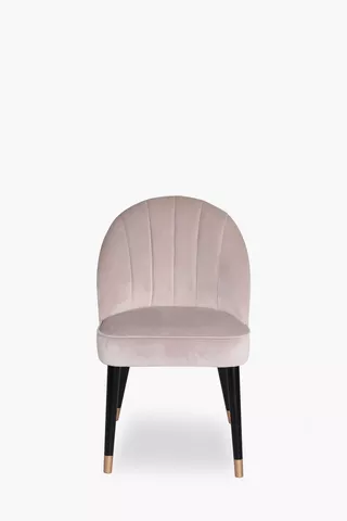 Clam Velvet Dining Chair